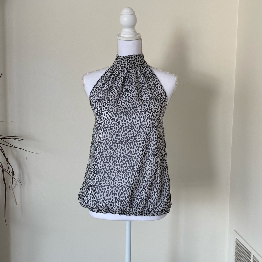 Halterneck/Choker tie top - Mim France